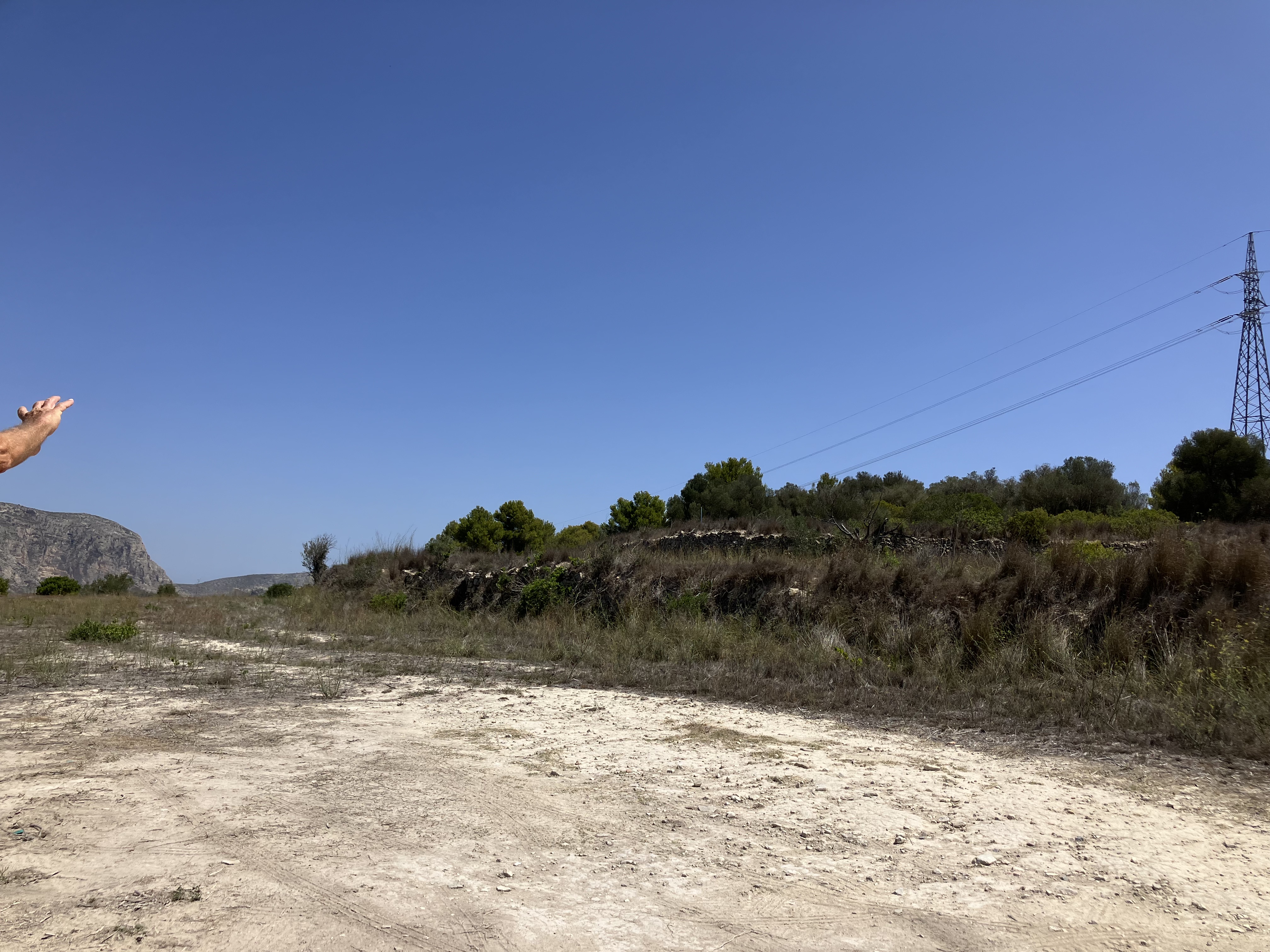 Parcela rústica en venta en Benissa zona Partida Berdica